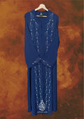 Nayyara Dew - Navy Blue Abaya