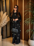 Yasmeen Obsidian Farasha Abaya